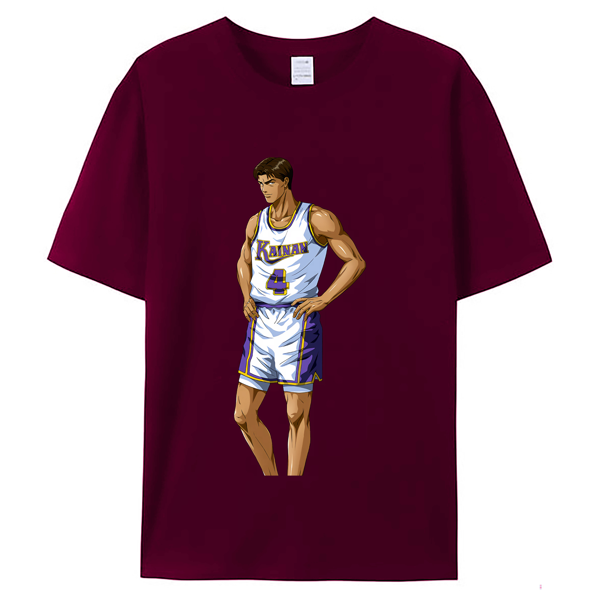 （画像用） SLAM DUNK／スラムダンク レディースカジュアルプリントTシャツ（綿100％）